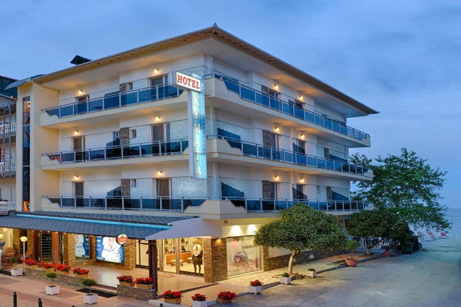 Hotel Kymata Paralía Zewnętrze zdjęcie